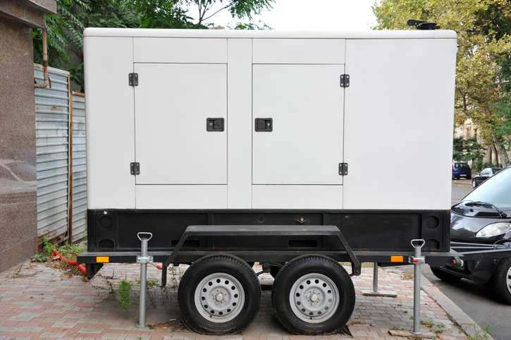 mobilny generator elektryczny